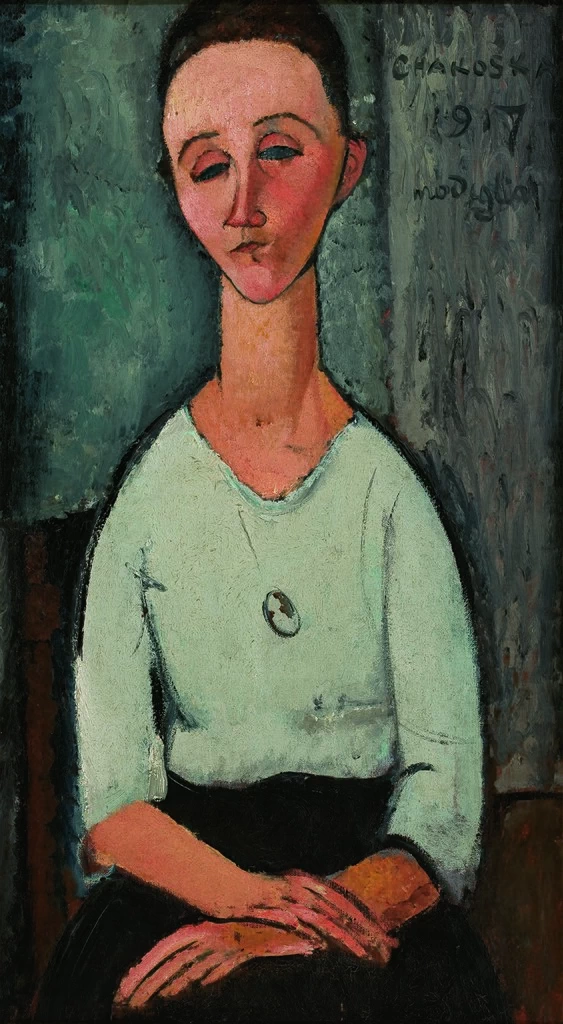 Amedeo Modigliani - 134, Ritratto di Chakoska, Museu de Arte de São Paulo
